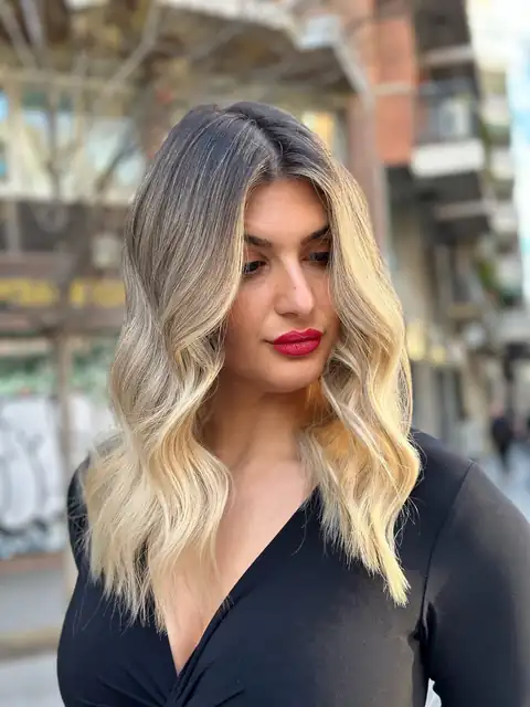 Balayage y rubios — trabajo de Pepa Romero