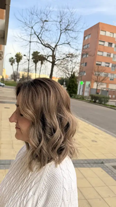 Balayage y rubios — trabajo de Pepa Romero