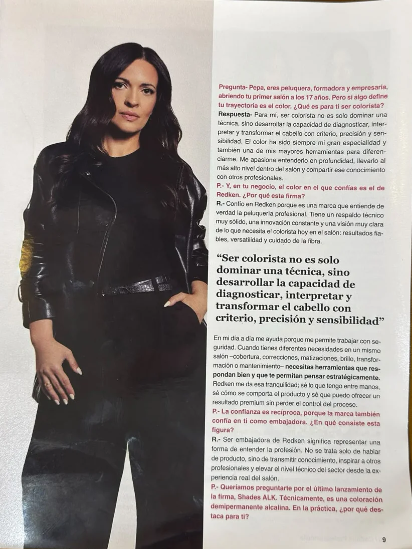 Coiffure Professionnelle — Pepa Romero, página 2