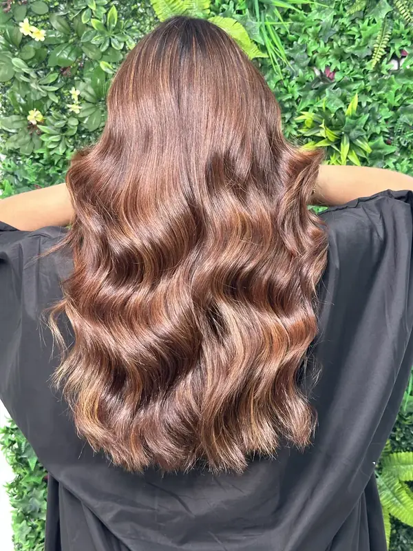 Balayage cobrizo de Pepa Romero